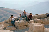 Nemrut Dagi Milli Parki, the tomb of King  Antiochos I